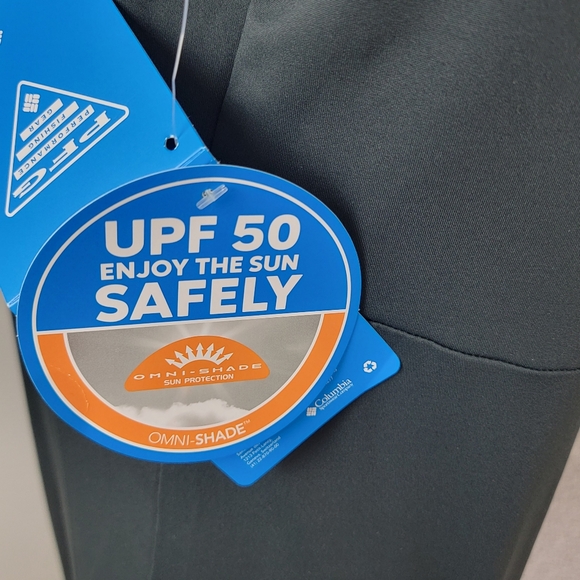 Columbia Black PFG Omni Freeze UPF 50 Outdoor Active Maxi Tank Dress Sz L NEW - Picture 14 of 15